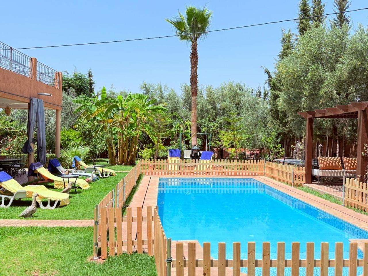 Ilafe Farmhouse, Villa Avec Piscine Chauffee Privee Et Jacuzzi Pour Familles Marrakesch Exterior foto